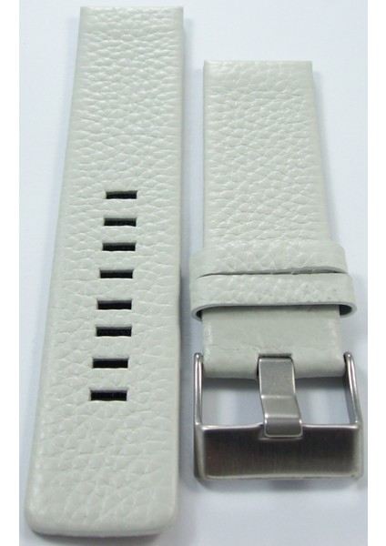 24MM Kirli Kırık Beyaz Deri Saat Kayışı Diesel Model Saat Kordonu fiyatları