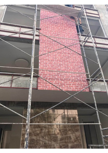 5 Adet (2,5m2) x Tuğla Desenli 3 Boyutlu Renkli Strafor Köpük Duvar Kaplama Paneli (BR-537) modelleri
