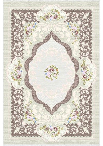 Salon Halısı Figürlü Çiçekli Gri Kaydırmaz Kesme Yıkanabilir Ince Halı Tüysüz Kilim fiyatları