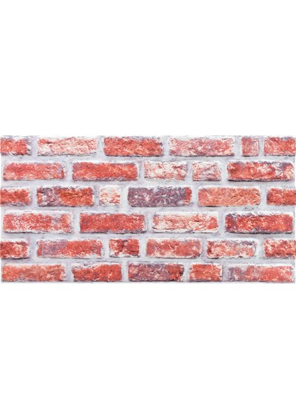 5 Adet (2,5m2) Tuğla Desenli 3 Boyutlu Renkli Strafor Köpük Duvar Kaplama Paneli (BR-549)