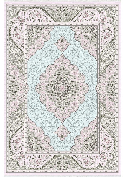 Salon Halısı Klasik Pembe Gri Ekru Kaydırmaz Kesme Yıkanabilir Ince Halı Tüysüz Kilim fiyatları
