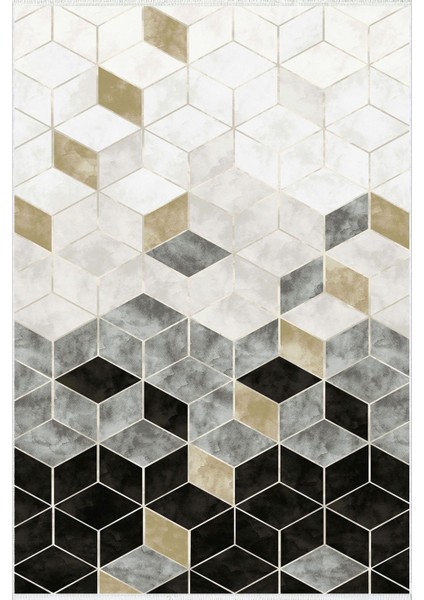 Salon Halısı Modern Geometrik Gri Beyaz Siyah Kaydırmaz Kesme Yıkanabilir Ince Halı Tüysüz Kilim fiyatları