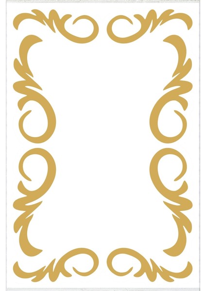 Salon Halısı Eskitme Klasik Altın Gold Turuncu Sarı Kaydırmaz Yıkanabilir Ince Halı Tüysüz Kilim fiyatları