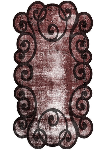 Salon Halısı Klasik Modern Bordo Kahve Kaydırmaz Kesme Yıkanabilir Ince Halı Tüysüz Kilim fiyatları