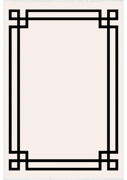 Salon Halısı Modern Çizgili Bej Krem Siyah Kaydırmaz Kesme Yıkanabilir Ince Halı Tüysüz Kilim fiyatları