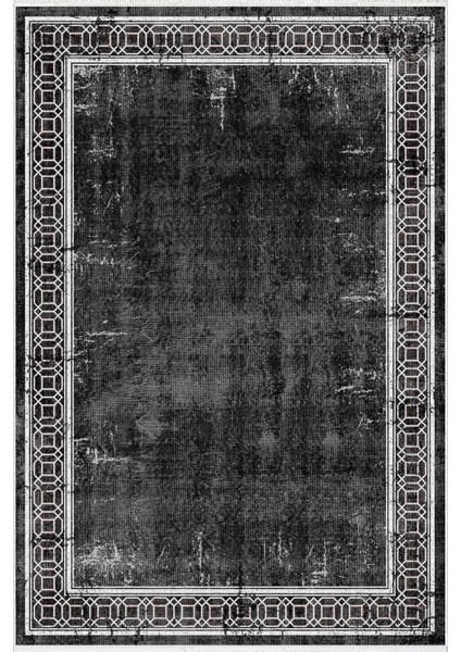Salon Halısı Modern Çizgili Siyah Kaydırmaz Kesme Yıkanabilir Ince Halı Tüysüz Kilim fiyatları