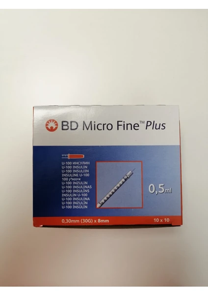 BD Micro-Fine Plus 0,5 Ml