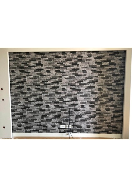 5 Adet (2,5m2) Patlatma Taş Desenli 3 Boyutlu Renkli Strafor Köpük Duvar Kaplama Paneli (PT-201)
