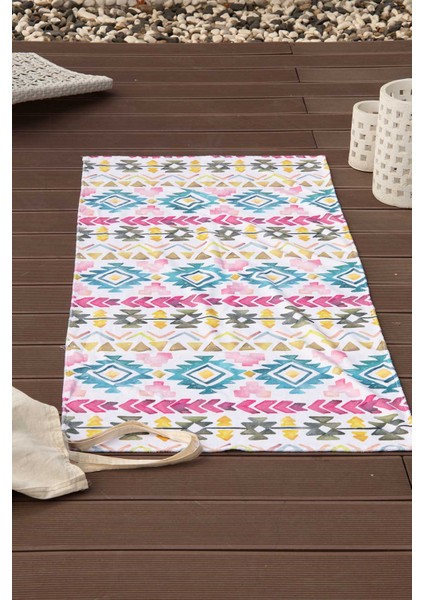 Desenli Plaj Havlusu 75X150 fırsatları