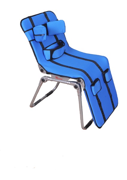 Engelli Oturma Yıkama Ve Banyo Sandalyesi (Şezlong)(135x50)