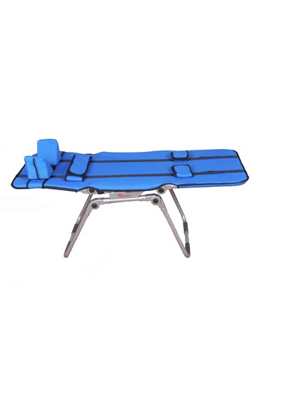 Engelli Oturma Yıkama Ve Banyo Sandalyesi (Şezlong)(135x50)