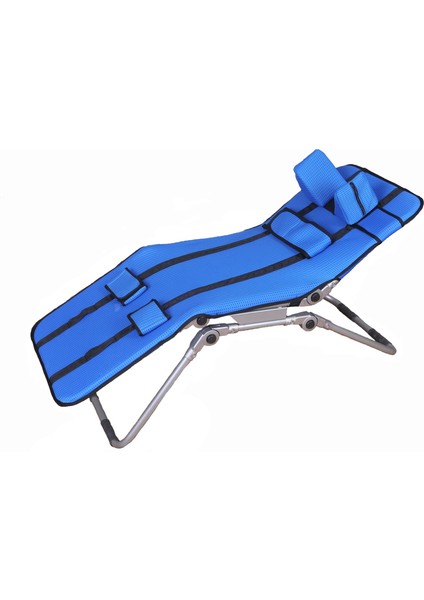 Engelli Oturma Yıkama Ve Banyo Sandalyesi (Şezlong)(135x50)