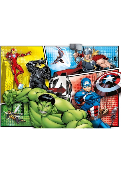 27284 Supercolor Puzzle Avengers, 104 Parça