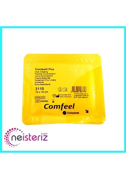 Comfeel Plus 3110 Yara Örtüsü 10X10CM Hydrocolloid