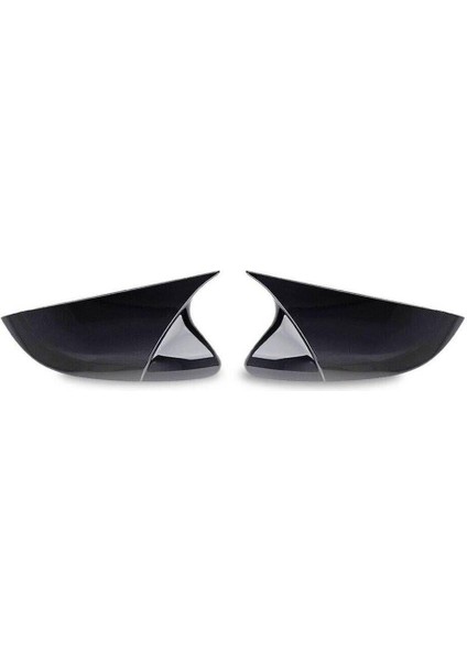 Opel Corsa C Yarasa Batman Ayna Kapağı Piano Siyah Abs 2000-2006