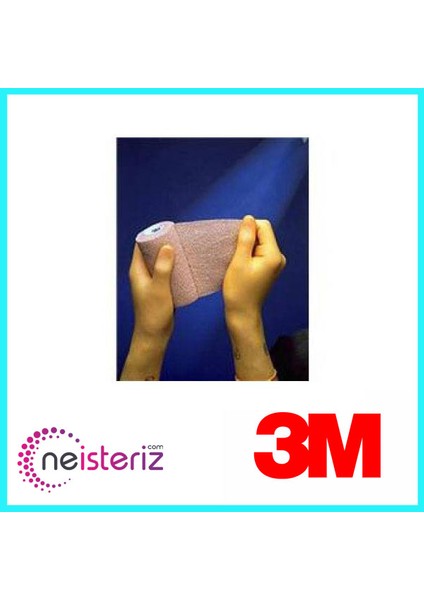 1582 Coban Kendinden Yapışkanlı Sabitleme Bandaj 5cmx4,5m