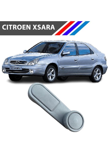 Citroen Xsara Cam Açma Kolu 1 Adet Gri Renk