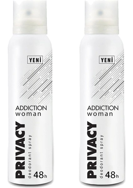 2 Adet Addiction Kadın Deodorant 150 ml