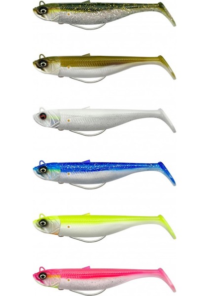 Savage Minnow Weedless 10 cm 16 gr 2+1 Silikon Yem