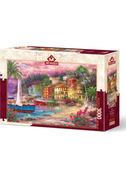 Eflatun Kıyılar 3000 Parça Puzzle