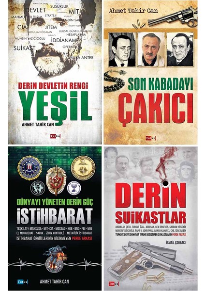 Derin Devlet Seti-4 - 4 Kitap - Ahmet Tahir Can