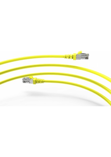 ICAT6-01TS 1m CAT6 Sarı Kablo