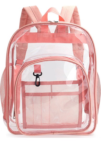Kadın Sırt Çantası Şeffaf Seyahat Suya Dayanıklı Pvc Depolama Okul Çantası (Yurt Dışından)