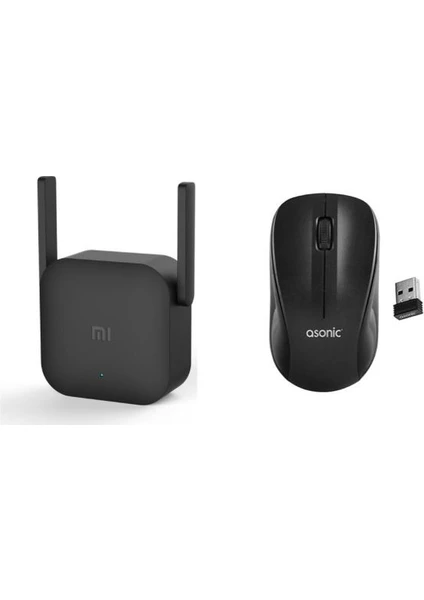 Mi Wifi Repeater Pro Sinyal Güçlendiri + Kablosuz Mouse Hediyeli