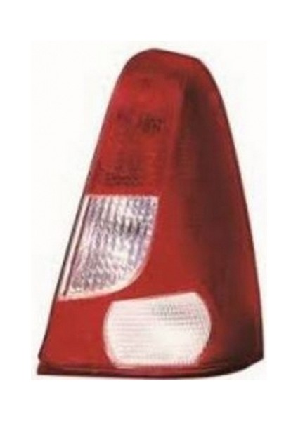 2004 - 2008 Dacıa Logan Stop Lambası Sağ Kırmızı - Beyaz (Pleksan) (Oem NO:6001549149)