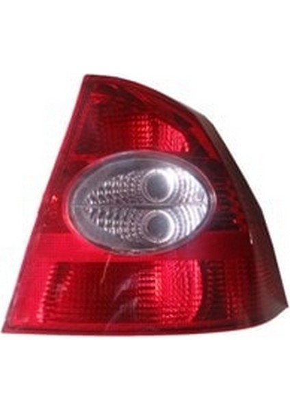 2008 - 2011 Ford Focus Sd Stop Lambası Sağ Kırmızı - Beyaz (Ortası Beyaz) (Mars) (Oem NO:5M5113A602AA)