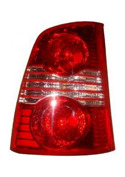 2005 - 2008 Hyundai Atos Stop Lambası Sol Kırmızı - Beyaz Duylu (Famella) (Oem NO:9240105510)