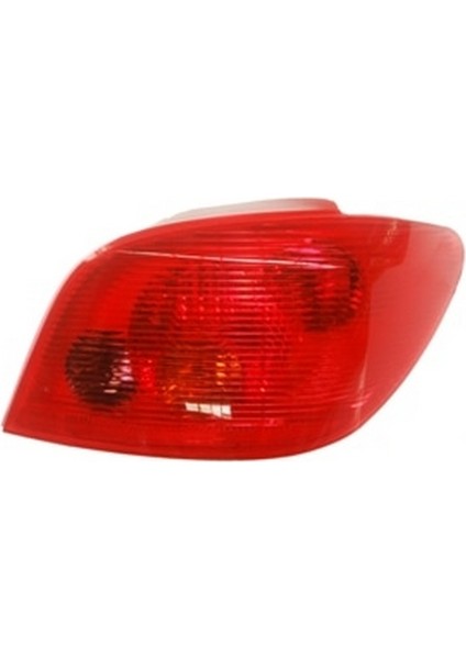 2001 - 2005 Peugeot 307 Stop Lambası Sağ Kırmızı - Ledsiz (Pleksan) (Oem NO:6351P3)