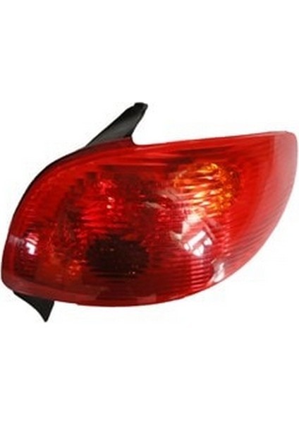 2003 - 2009 Peugeot 206 Hb Stop Lambası Sağ Kırmızı (5kapı) (Pleksan) (Oem NO:6351S0)