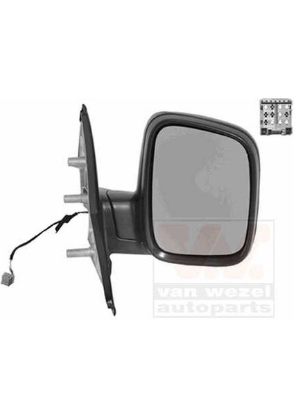 Volkswagen T5 2004 2010 Dış Dikiz Aynası Sağ E 1904 373EHR Normal Katlanır (Oem NO:7H1857508A)