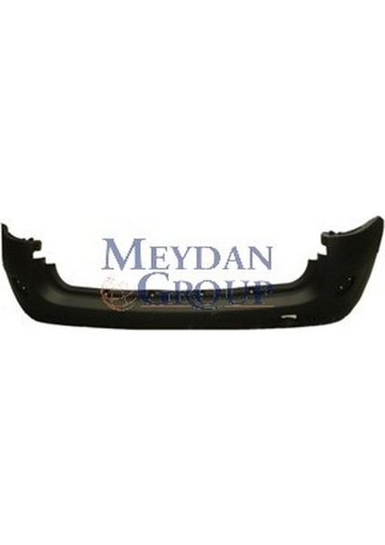 2006 - 2008 Dacıa Logan Mcv Arka Tampon Siyah (Reflektör Delikli) Tw) (Oem NO:6001549254)