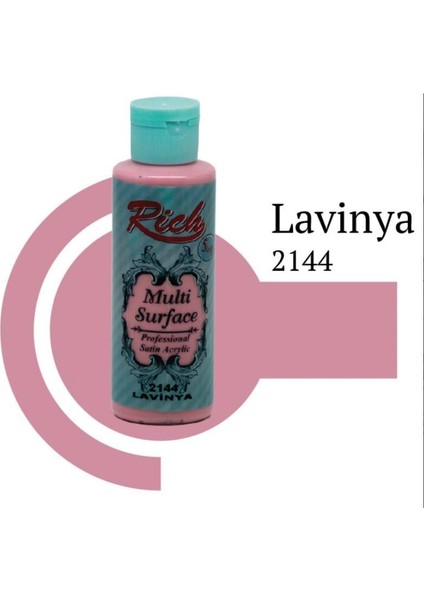 Rich Multi Surface 2144 Lavinya Akrilik Boya 120 cc