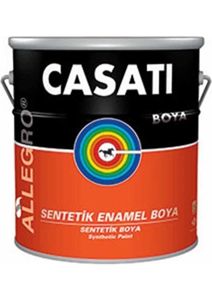 Casati Allegro Sentetik Boya Krom Sarı 0,85 kg
