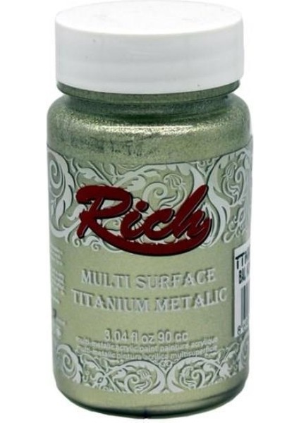 Rich Multi Surface Titanium 2512 Bal Köpüğü Metalik 90 cc