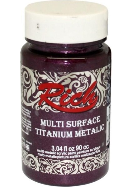Rich Multi Surface Titanium 2560 Antik Mürdüm Metalik 90 cc modelleri