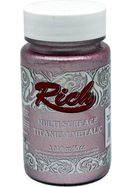 Rich Multi Surface Titanium 2556 Toz Pembe Metalik 90 cc