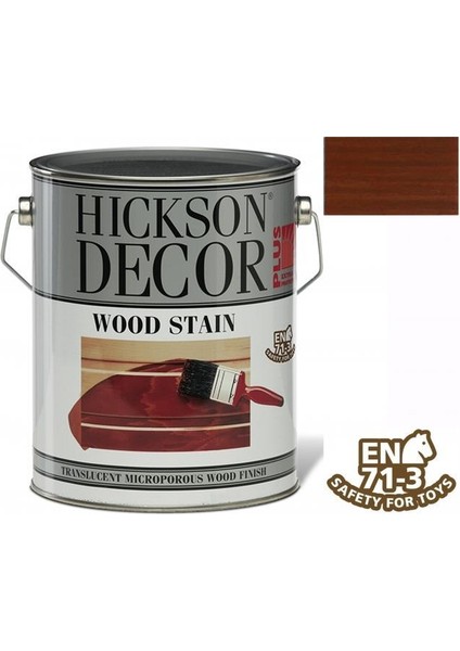 Hickson Decor Wood Stain 5 Lt  Walnut