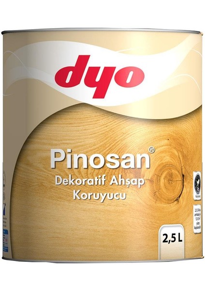 Pinosan Dekoratif Ahşap Kor. 2,5 Lt Koyu Meşe