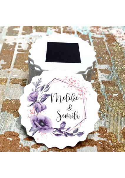 Magnet Düğün Nişan Kına Sünnet Bebek Doğum Günü ( 25 Adet)