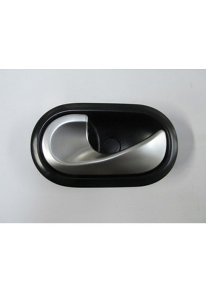 2006 - 2009 Renault Clio Hb Ön Kapı Iç Açma Kolu Sol Siyah (Elceği Nikelajlı) (Hushan) (Oem NO:8200735219)