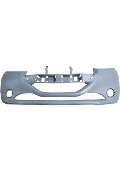 2012 - 2015 Peugeot 208 Ön Tampon (Astarlı Sis Delikli - Sensör Deliksiz Tyg) (Oem NO:1607397880)