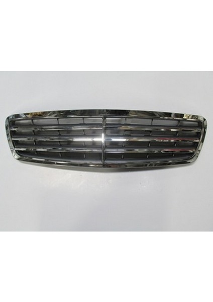 2004 - 2007 Mercedes C Class W203 - Ön Panjur Nikelajlı - Gri (7çıtalı) (Oem NO:2.0388E13)