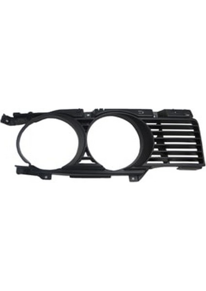 1988 - 1993 Bmw 5 Serı E34 - Ön Panjur Siyah Sol (Yuvarlak Farlı Tip) (Tyg) (Oem NO:51131944137)