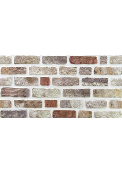 5 Adet (2,5m2) x Tuğla Desenli 3 Boyutlu Renkli Strafor Köpük Duvar Kaplama Paneli (BR-565)