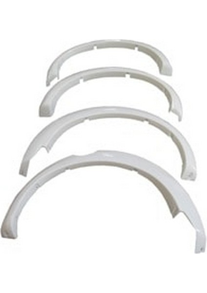 2006 - 2009 Mitsubishi L200 Pıck Up - Çamurluk Ağzı Plastiği Ön Arka Sağ - Sol Set (4 Parça) (4x2) (Fpı) (Oem NO:7420A99BA)