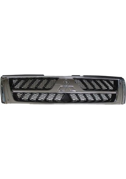 2004 - 2006 Mitsubishi Pajero Ön Panjur Siyah Nikelaj Kaplamalı (Fpı) (Oem NO:MN117202HA)